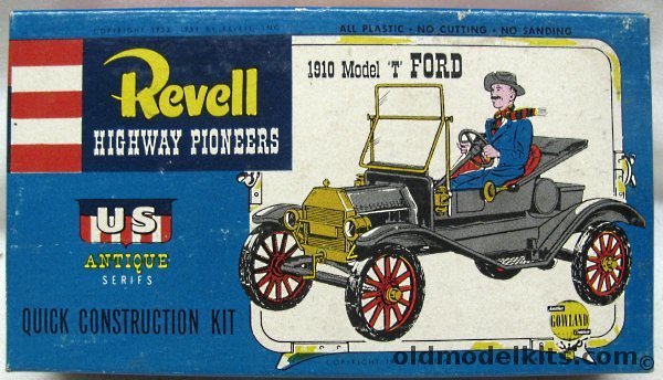 Revell 1/32 1910 Ford Model T - Highway Pioneers US Antique Series Issue, H32-69 plastic model kit